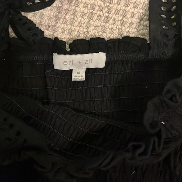 Anthropologie, eri + ali size medium black tank - Picture 3 of 4